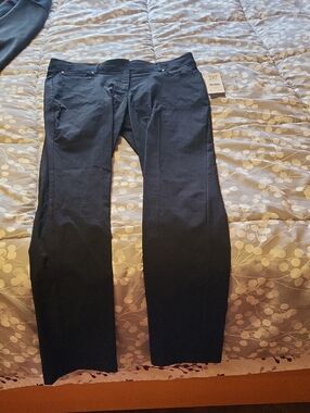 Madison Black Women's Pants with Elastic Waistband